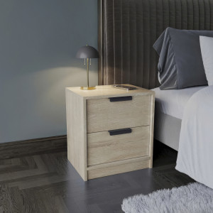 Тумба приліжкова FT-3 450х350х490 мм Дуб Сонома