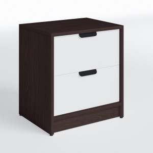 Тумба приліжкова FT-3 450х350х490 мм Венге Магія/Білий