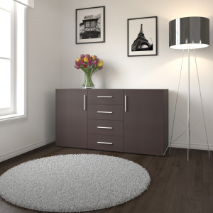 Комод на 4 шухляди та з дверцятами FST-04 1500х520х840 мм Венге Магия