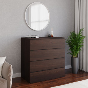 Комод на 4 шухляди без ручок FTX-4 1000х544х1014 мм Венге Магія