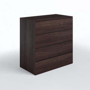 Комод на 4 шухляди без ручок FTX-4 1000х544х1014 мм Венге Магія