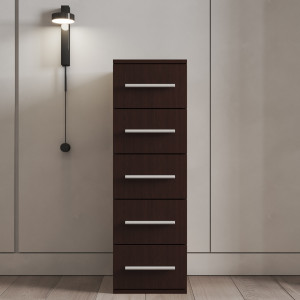 Комод на 5 шухляд K-05 300х300х950 мм Венге Магія