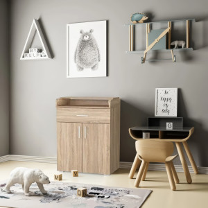 Комод пеленальний K-10 752х500х1034 мм Дуб Сонома