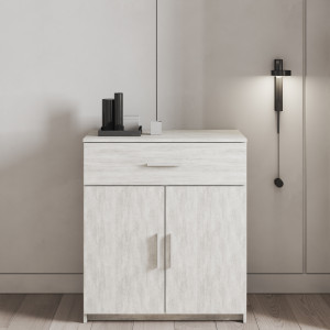 Комод з шухлядою та дверцятами K-11 710x350x870 мм Бетон