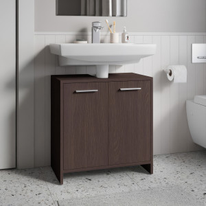 Тумба під умивальник з дверцятами F-17 580х331х600 мм Венге Магія