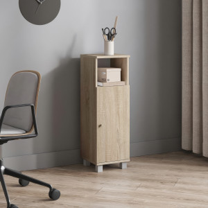 Шафа пенал для ванної кімнати F-22 300х300х910 мм Дуб Сонома