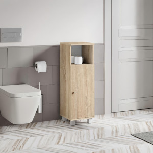 Шафа пенал для ванної кімнати F-22 300х300х910 мм Дуб Сонома