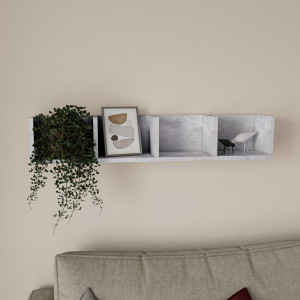 Полиця настінна GT-31 920х170х170 мм Бетон Полиця настінна GT-31 920х170х170 мм Бетон