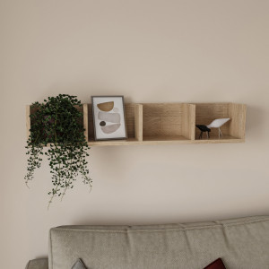 Полиця настінна GT-31 920х170х170 мм Дуб Сонома Полиця настінна GT-31 920х170х170 мм Дуб Сонома