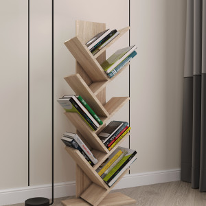 Полиця книжкова фігурна P-33 400x216x1100 мм Дуб Сонома Полиця книжкова фігурна P-33 400x216x1100 мм Дуб Сонома