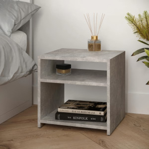 Тумба приліжкова T-03 402х370х390 мм Бетон