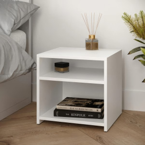 Тумба приліжкова T-03 402х370х390 мм Білий