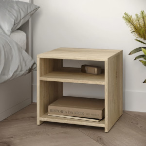 Тумба приліжкова T-03 402х370х390 мм Дуб Сонома