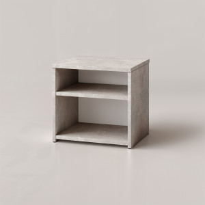 Тумба приліжкова T-03 402х370х390 мм Бетон