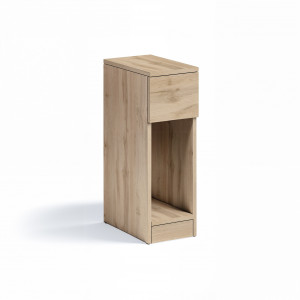 Тумба приліжкова з шухлядою T-113 200х350х595 мм Дуб Аппалачі