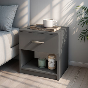 Тумба приліжкова Tilda 386x292x410 мм Антрацит  Тумба приліжкова Tilda 386x292x410 мм Антрацит