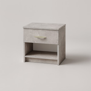 Тумба приліжкова Tilda 386x292x410 мм Бетон Тумба приліжкова Tilda 386x292x410 мм Бетон