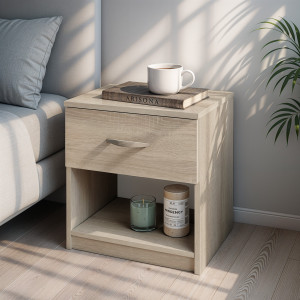 Тумба приліжкова Tilda 386x292x410 мм Дуб Сонома  Тумба приліжкова Tilda 386x292x410 мм Дуб Сонома