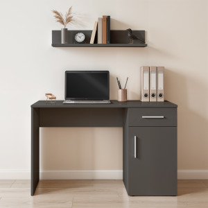 Стіл комп'ютерний FST-3 1200х500х760 мм Антрацит