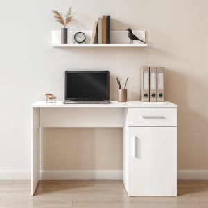 Стіл комп'ютерний FST-3 1200х500х760 мм Білий