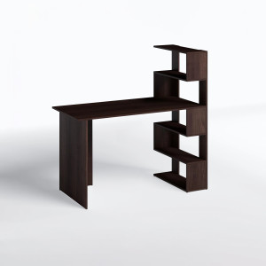 Стіл письмовий з полицями Open shelf 1250х600х750 мм Венге Магія Стіл письмовий з полицями Open shelf 1250х600х750 мм Венге Магія