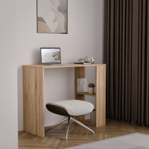 Стіл письмовий з полицями S-10 900х400х750 мм Дуб Сонома