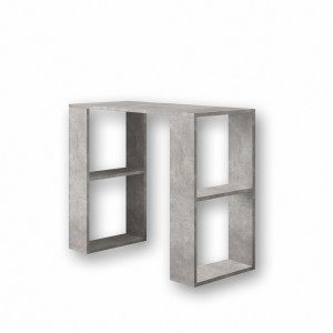 Стіл письмовий з полицями S-11 900х400х750 мм Бетон