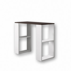 Стіл письмовий з полицями S-11 900х400х750 мм Венге Магія/Білий