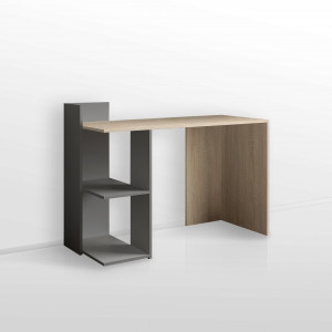 Стіл письмовий з полицями S-12 1200х520х870 мм Дуб Сонома/Антрацит