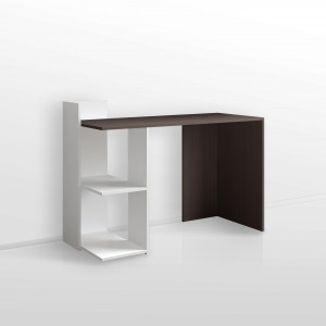 Стіл письмовий з полицями S-12 1200х520х870 мм Венге Магія/Білий