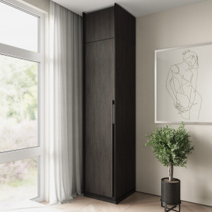 Шафа зі штангою, полицями та антресоллю R-0012 518х570х2500 мм Венге Магія