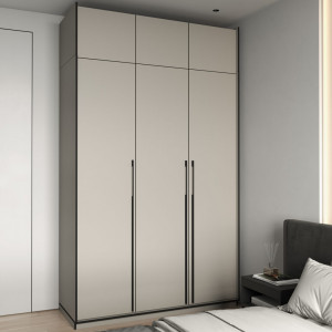 Шафа зі штангою, полицями та антресоллю R-0016 1484х570х2500 мм Кашемір