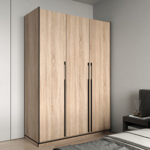 Шафа зі штангою, полицями та шухлядами R-0016 1484х570х2100 мм Дуб Сонома