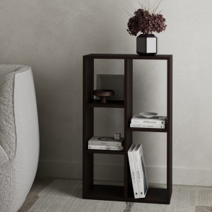 Стелаж для книг та декору на 5 комірок P-35 495x230x800 мм Венге Магія