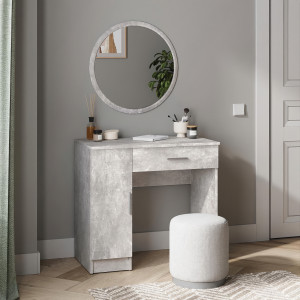 Туалетний стіл F-61 802х443х740 мм Бетон
