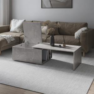 Журнальний стіл F-47 ДСП 16 мм 1000х590х380 мм Бетон