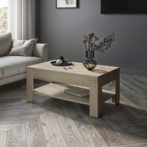 Журнальний стіл з шухлядою S-5 ДСП 16 мм 1000х650х480 мм Дуб Сонома Журнальний стіл з шухлядою S-5 ДСП 16 мм 1000х650х480 мм Дуб Сонома