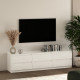 Комод TV Line ТVF2x3 ДСП 2100x450x560 мм Шамоні світлий