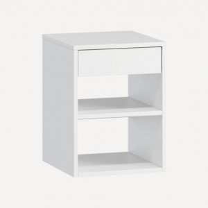 Тумба приліжкова з шухлядою M0001 360х380х490 мм Білий