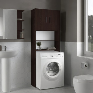 Тумба під пральну машину у ванну GT-107 640х250х1900 мм Венге Магія Тумба під пральну машину у ванну GT-107 640х250х1900 мм Венге Магія