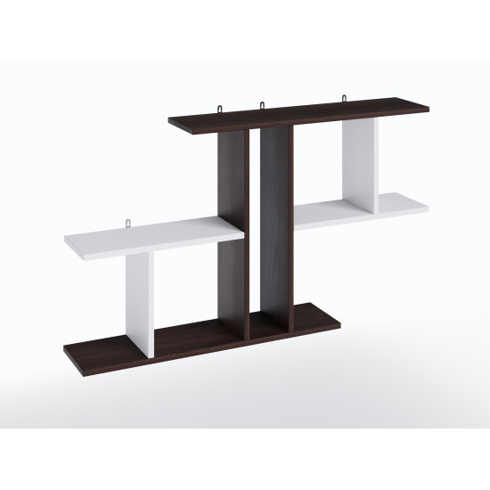 Полиця настінна FT-8 1048х180х600 мм Венге Магія/Білий  фото № 2