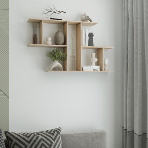 Полиця настінна FT-8 1048х180х600 мм Дуб Сонома Полиця настінна FT-8 1048х180х600 мм Дуб Сонома