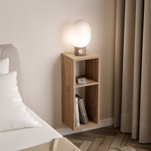 Тумба приліжкова навісна T-14 240х220х600 мм Дуб Сонома Тумба приліжкова навісна T-14 240х220х600 мм Дуб Сонома