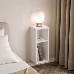 Тумба приліжкова навісна T-14 240х220х600 мм Білий