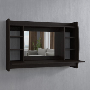 Туалетний стіл з дзеркалом навісний S-3+Z 1100х485х750 мм Венге Магія