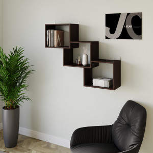 Полиця настінна FT-10 1120х250х850 мм Венге Магія Полиця настінна FT-10 1120х250х850 мм Венге Магія