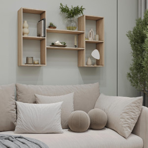 Полиця настінна FT-11 1010х180х600 мм Дуб Сонома Полиця настінна FT-11 1010х180х600 мм Дуб Сонома