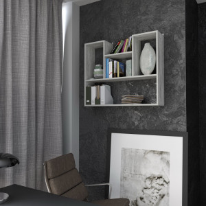 Полиця настінна FT-12 900х200х750 мм Бетон Полиця настінна FT-12 900х200х750 мм Бетон