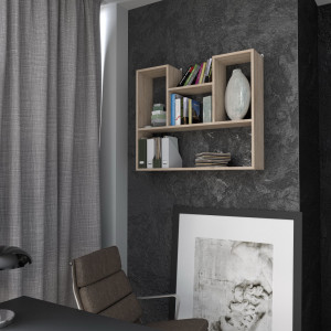 Полиця настінна FT-12 900х200х750 мм Дуб Сонома Полиця настінна FT-12 900х200х750 мм Дуб Сонома