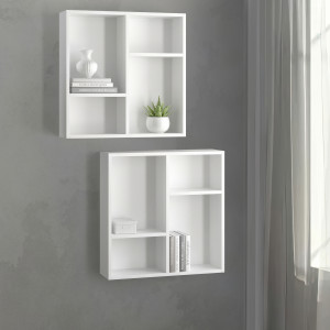 Комплект полиць настінних NP-03 600х150х600 мм Білий Комплект полиць настінних NP-03 600х150х600 мм Білий